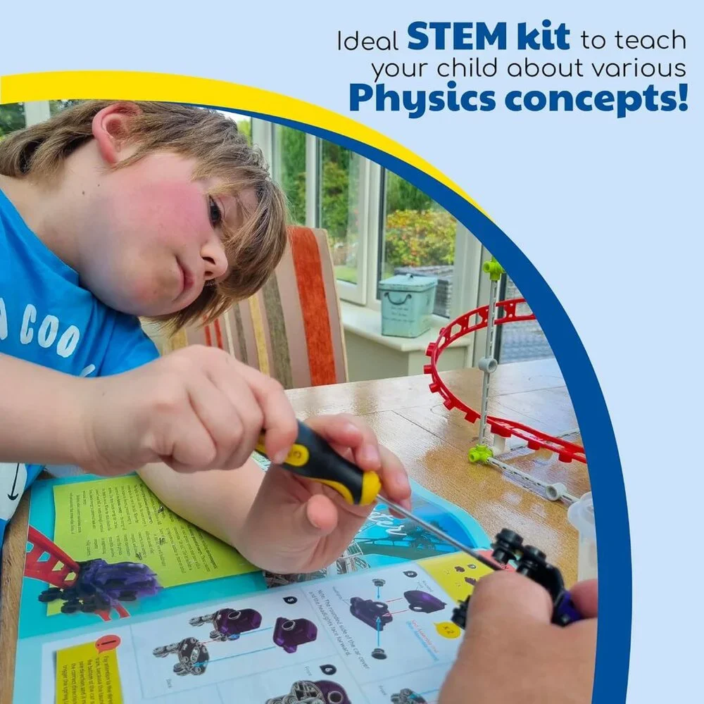 New Thames & Kosmos Roller Coaster Engineering STEM Kit Toy Set Physics Forces M